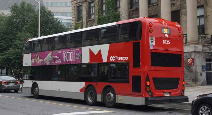 OC Transpo Alexander Dennis Enviro500MMC 8125